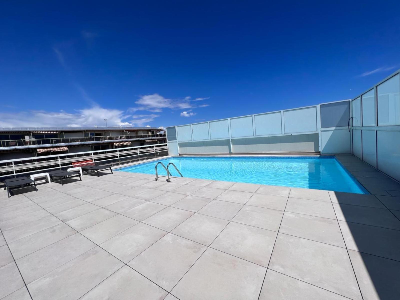 Villa D'Este - Apt 4 Prs - Clim - 300M Plage - Piscine-Parking En Option Juan-les-Pins Dış mekan fotoğraf