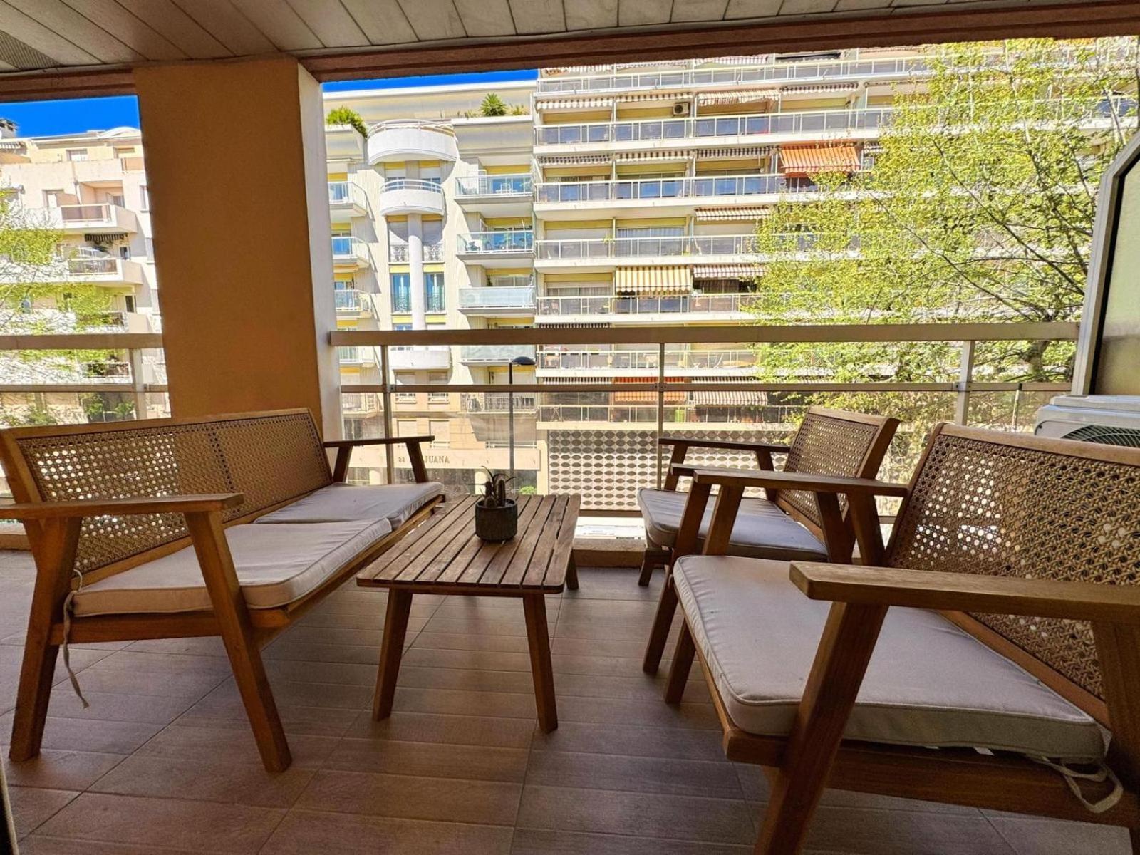 Villa D'Este - Apt 4 Prs - Clim - 300M Plage - Piscine-Parking En Option Juan-les-Pins Dış mekan fotoğraf